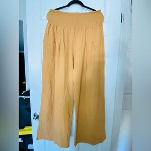 Gold Gauzy Pants - Size XL
